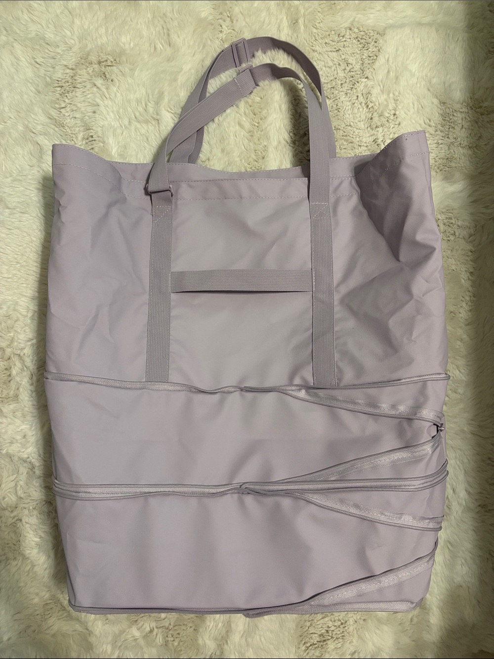 Brightroom Rolling Travel Bag in Light Lavender